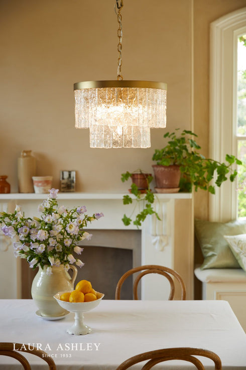 Laura Ashley Durnsford 4 Light Pendant